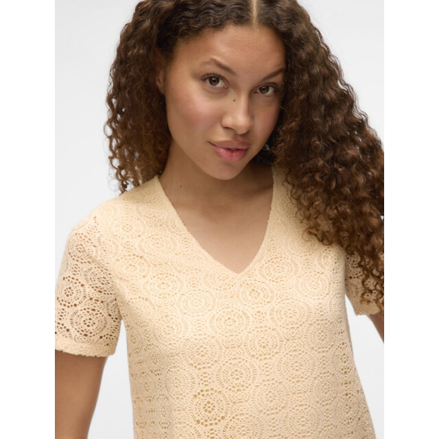 Vero Moda Vmmaya ss v neck top jrs - 4382.01.0006 large