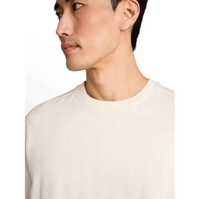 Tom Tailor Structure t-shirt ecru 5339.03.0033 large
