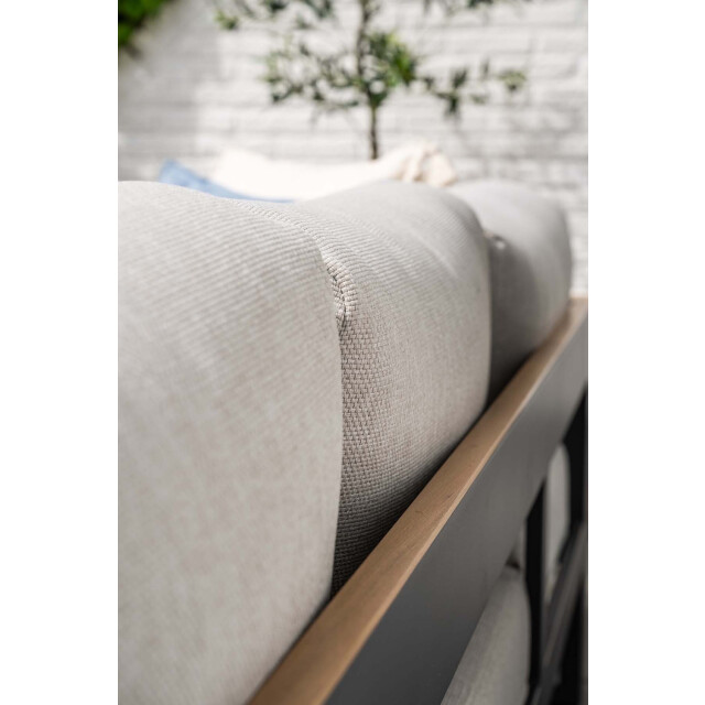Garden Impressions Levanto 5-persoons loungeset aluminium -teaklook- 3177412 large