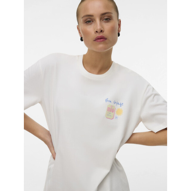 Vero Moda vmninna mia ss top box jrs 10341998 snow white 06011.120.0209 large