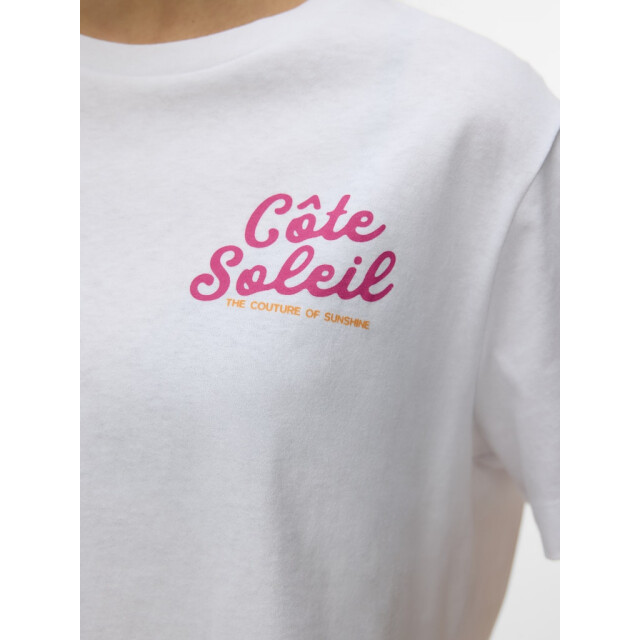 Vero Moda vmsolveig ss o-neck tee exp 10352540 bright white cote soleil 06011.100.0310 large