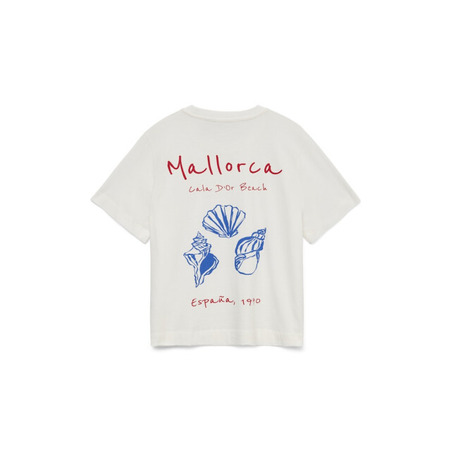 Vero Moda vmgina mette ss top box jrs 10341996 snow white 06011.120.0213 large