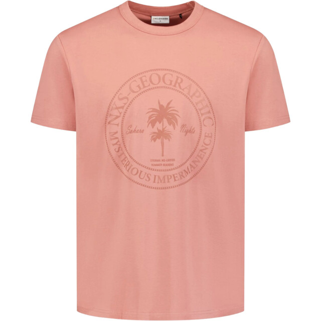 No Excess T-shirt crewneck graphic coral 32340420-094 large