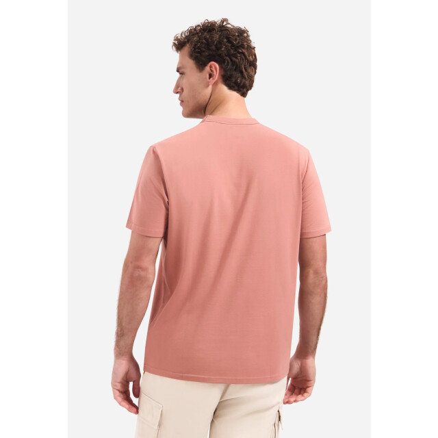 No Excess T-shirt crewneck graphic coral 32340420-094 large