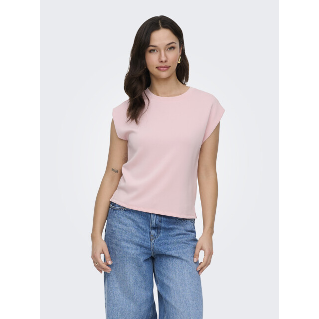 Only onlmaya s/l boxy top swt 15376065 rosy touch 06011.615.0065 large