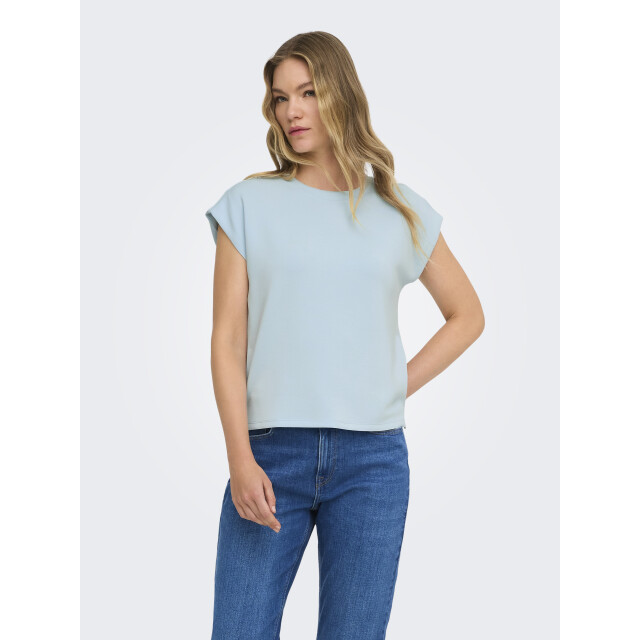 Only onlmaya s/l boxy top swt 15376065 winter sky 06010.240.0021 large
