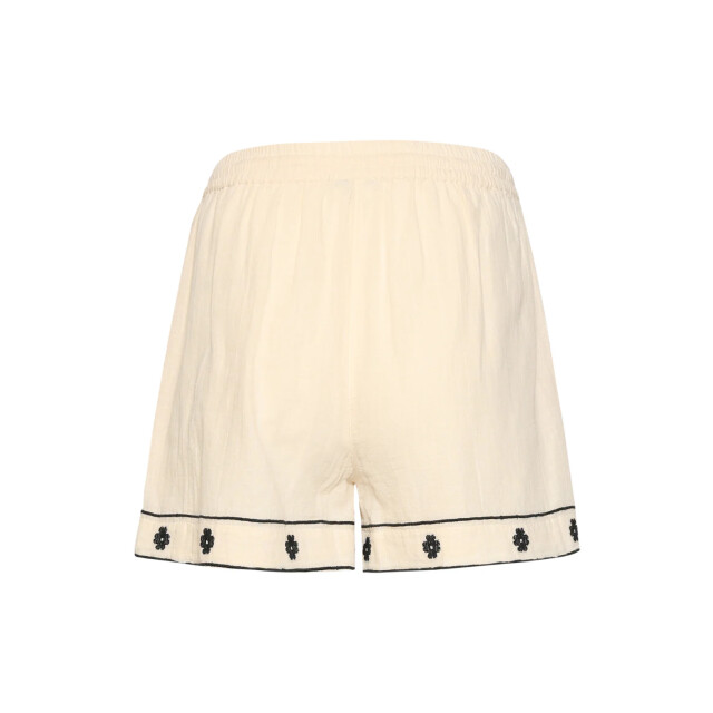 Smashed Lemon Off white shorts met zwarte borduursels | 8718679038515 large
