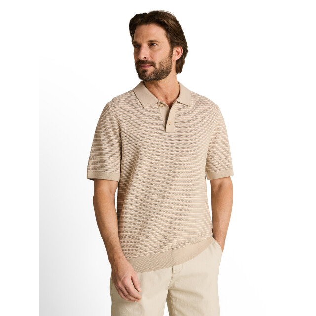 Tom Tailor Twotone structured knit polo 1050100 large