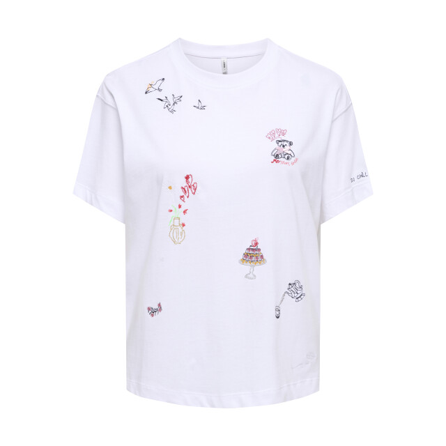 Only Onlemmina s/s top box jrs 15372150 large