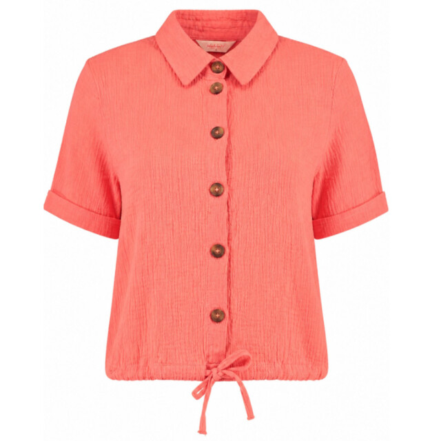 Only Onlthyra s/s v-neck string top cs w 15375556 large