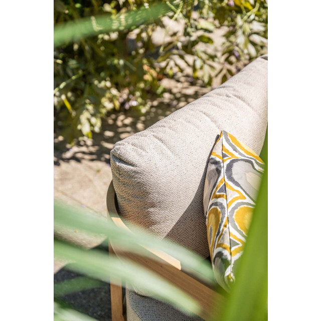 Garden Impressions Carrara lounge-diningset 5-dlg. light teaklook sand centostone 3177436 large