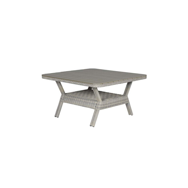 Garden Impressions Milwaukee tafel 126,5x126,5cm vintage willow- light teak vironwood 3176936 large