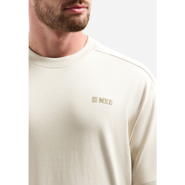 No Excess T-shirt crewneck graphic beige 5339.05.0041 large
