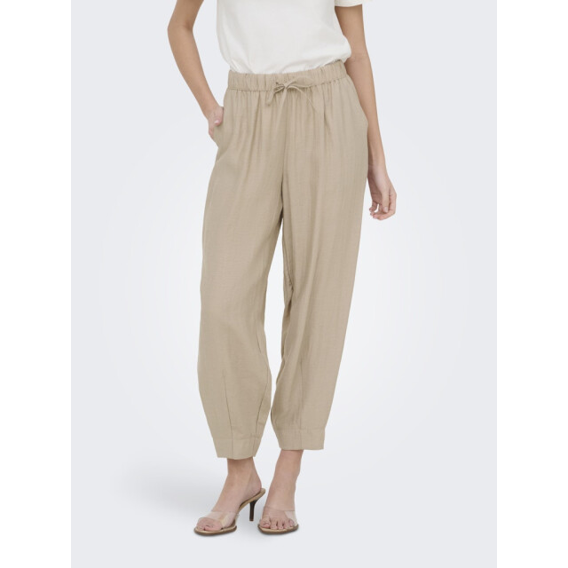 Jacqueline de Yong Jdyelly hw balloon ankle pants wvn zand 4109.04.0073 large
