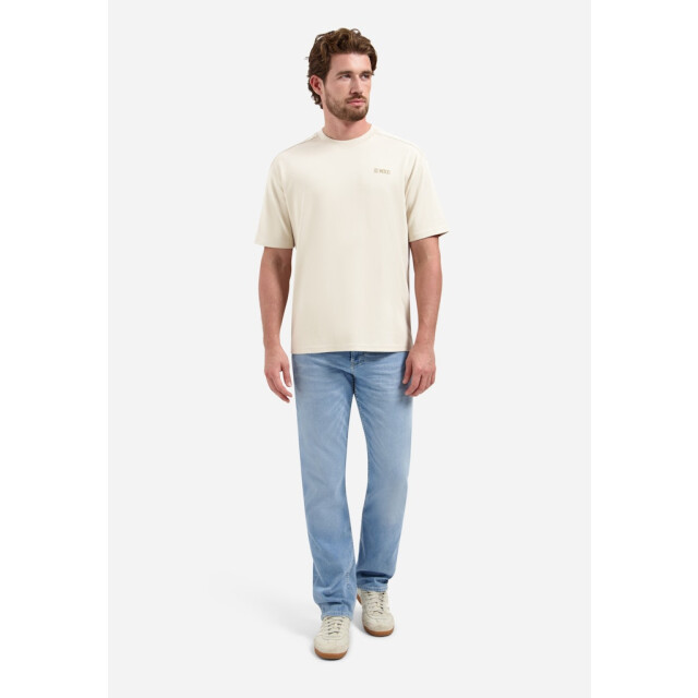 No Excess T-shirt crewneck graphic beige 5339.05.0041 large
