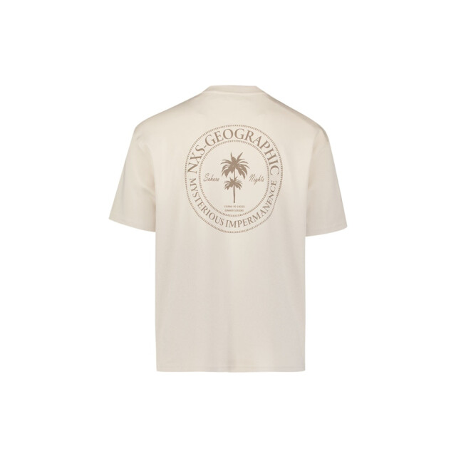 No Excess T-shirt crewneck graphic beige 5339.05.0041 large