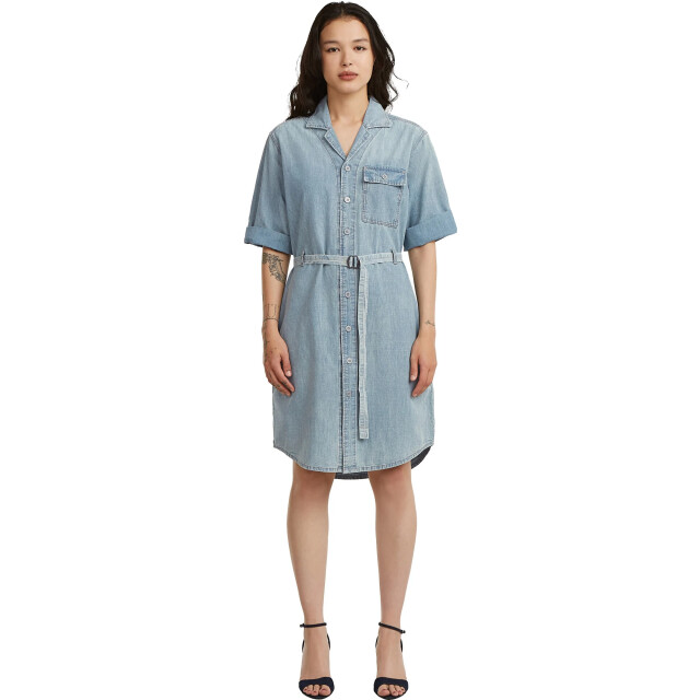 G-Star Belted shirt dress s\s wmn D28853-E356-J058 large
