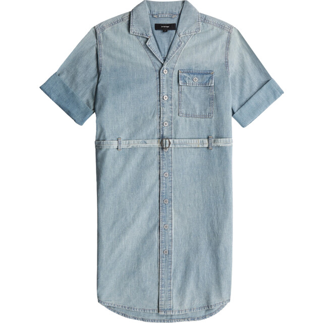 G-Star Belted shirt dress s\s wmn D28853-E356-J058 large