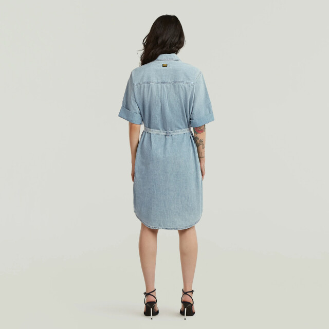 G-Star Belted shirt dress s\s wmn D28853-E356-J058 large