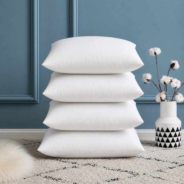 Gek op kussens! Set 4 stuks binnenkussen 45x45 cm | 360 gram polyester kussenvulling 3614327 large