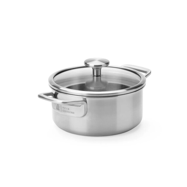 BK Cookware Bk maestro triply rvs kookpan 18cm met glasdeksel CC010912-001 large