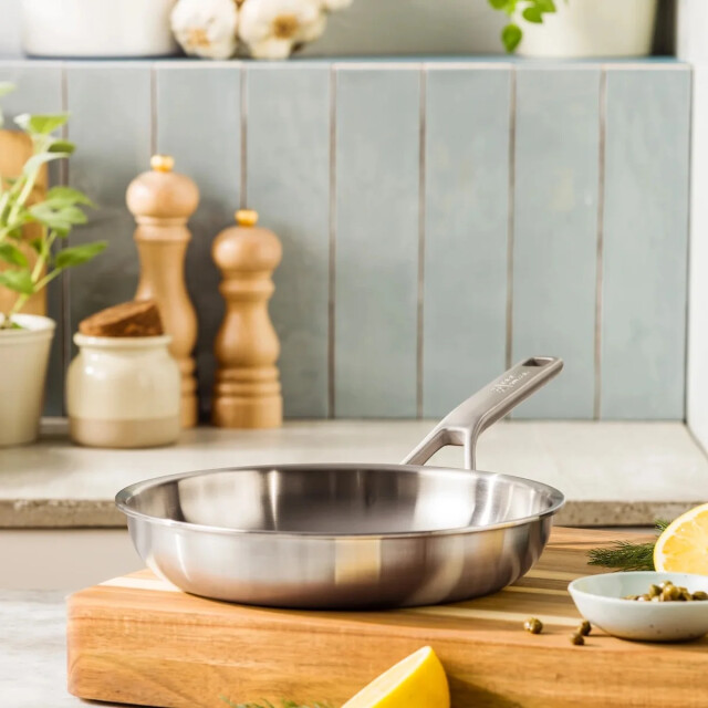 BK Cookware Bk maestro peter goossens 3-ply rvs koekenpan braadpan 30cm CC010918-001 large