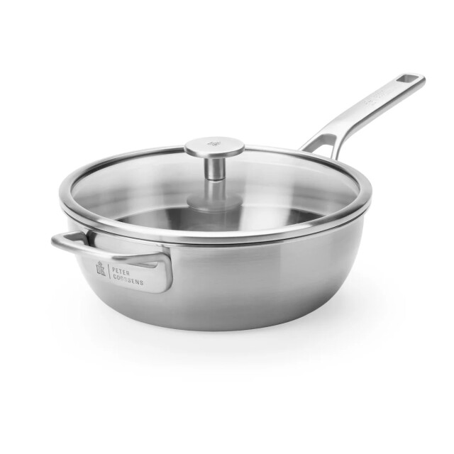 BK Cookware Bk maestro triply rvs sauteuse hapjespan 24 cm CC010910-001 large