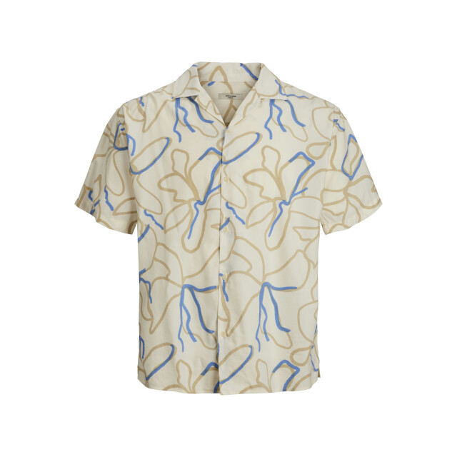 Jack & Jones Jprbladrew print resort shirt s/s l 12279789 large