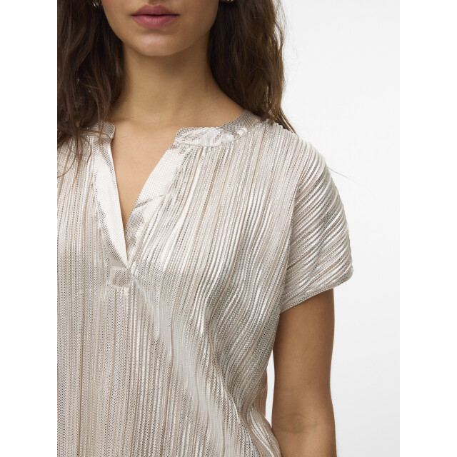 Vero Moda Vmkuvi s/s v-neck top jrs btq nl 10348247 large