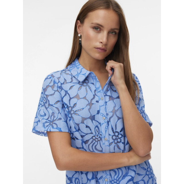 Vero Moda Vmmikka lace ss shirt wvn ga dessin 4319.39.0016 large