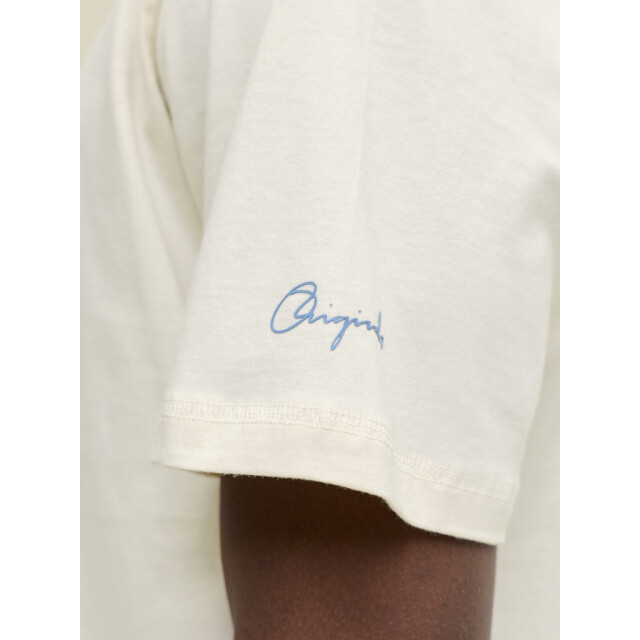 Jack & Jones Jorhyeres back element tee ss crew ecru 5339.03.0055 large