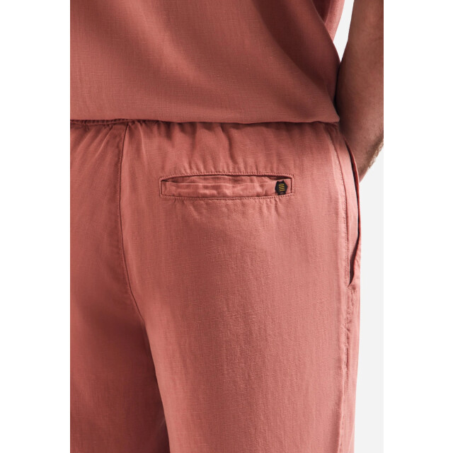 No Excess Short chino with linen, garment dye coral 328190423-094 large
