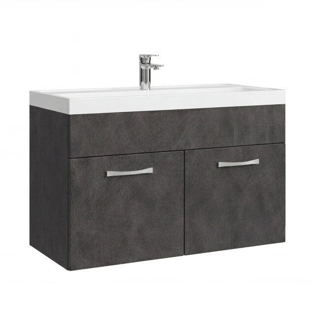 Badplaats Badkamermeubel set paso 01 80 x 40 cm – donker – badmeubel met 3617000 large