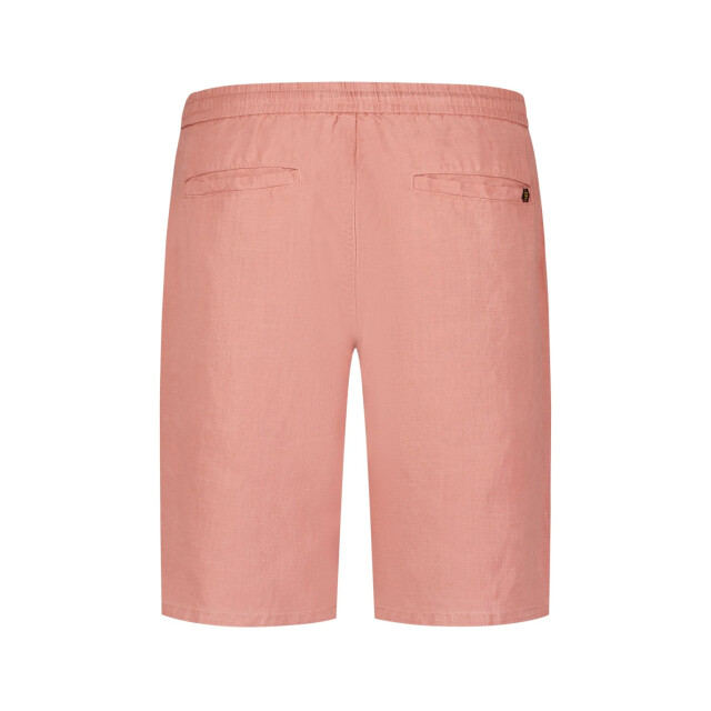 No Excess Short chino with linen, garment dye coral 328190423-094 large