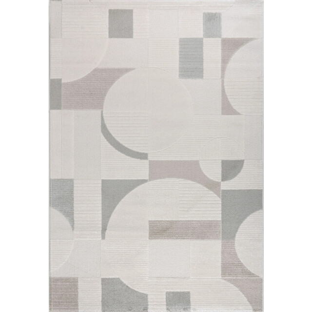 Muratap Vivant japandi abstract vloerkleed laagpolig multi- 160x230 cm 3617634 large
