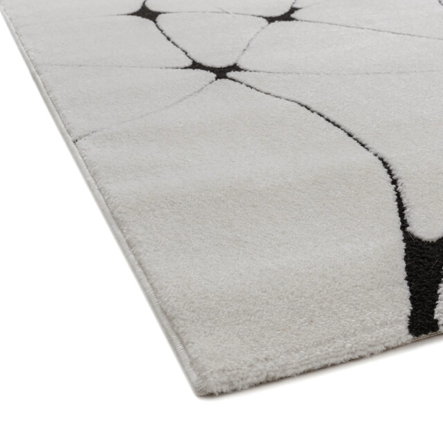 Muratap Vivant japandi blaze vloerkleed laagpolig zwart- 200x290 cm 3617661 large