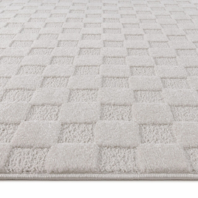 Muratap Vivant chesterfield rond vloerkleed laagpolig effen - 240 cm rond 3617677 large