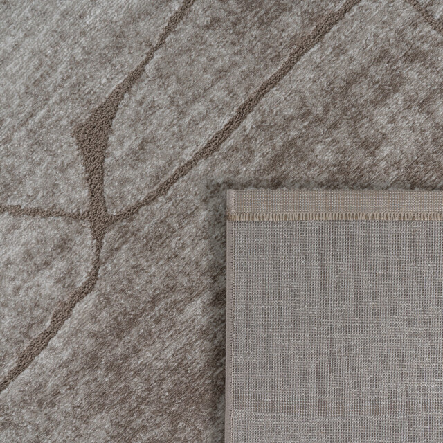 Muratap Vivant marmer rond vloerkleed laagpolig beige- 240 cm rond 3617638 large