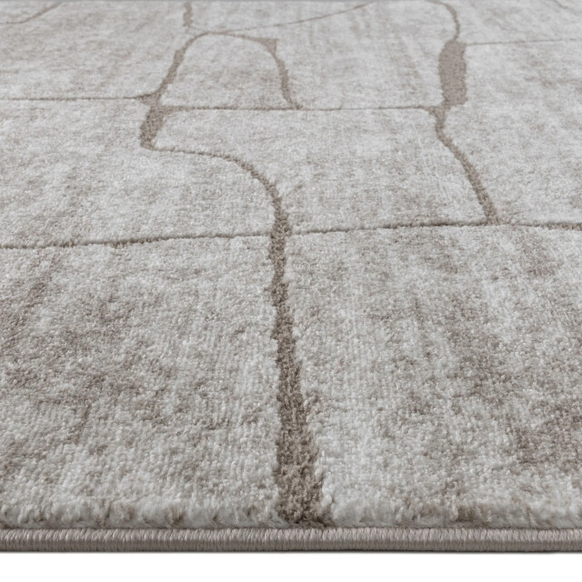 Muratap Vivant marmer vloerkleed laagpolig beige- 140x200 cm 3617644 large