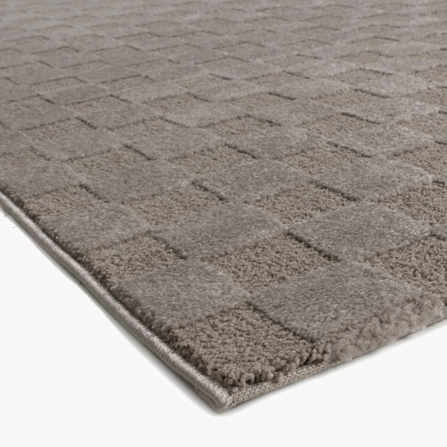 Muratap Vivant chesterfield vloerkleed laagpolig effen - 160x230 cm 3617666 large