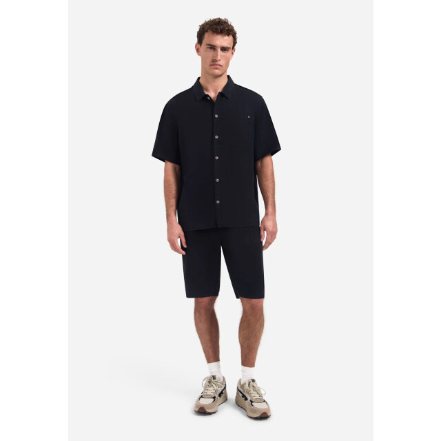 No Excess Short chino with linen, garment dye night 328190423-078 large