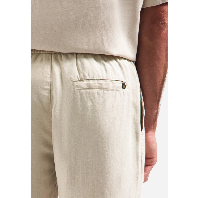 No Excess Short chino with linen, garment dye stone 328190423-014 large