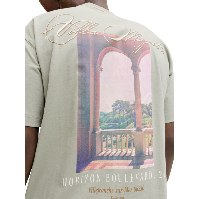 Jack & Jones Jorsanremo back tee ss crew neck sn olijf 5339.22.0081 large