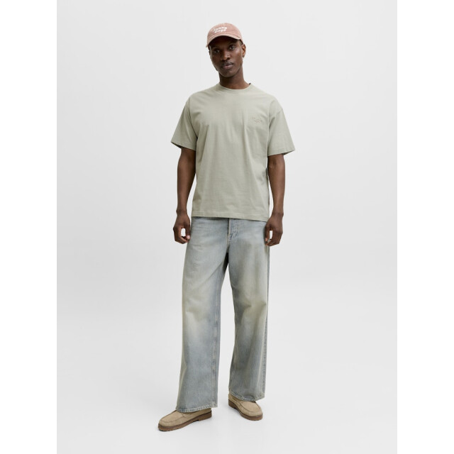 Jack & Jones Jorsanremo back tee ss crew neck sn olijf 5339.22.0081 large