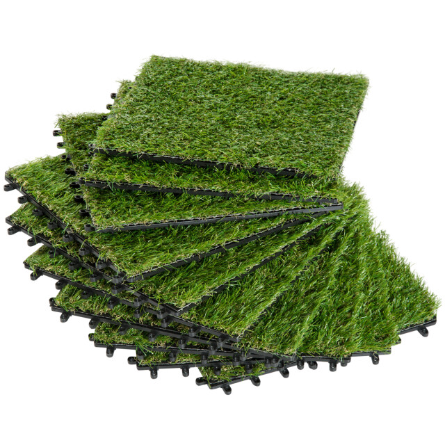 4goodz Kunstgras 10st 30x30 cm dus 0,9 m2 - 3619463 large