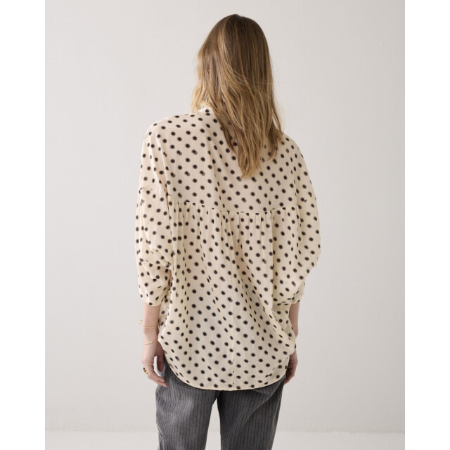 Summum blouse blury dots 2s3434-12390 122 ivory 06613.170.0256 large