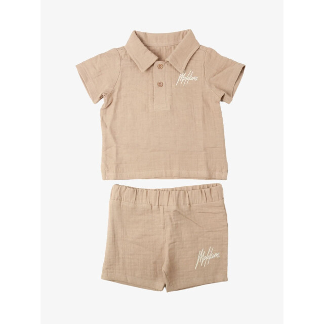 Malelions Jongens set baby mousseline polo crinckle MB1-SS25-03-336 large