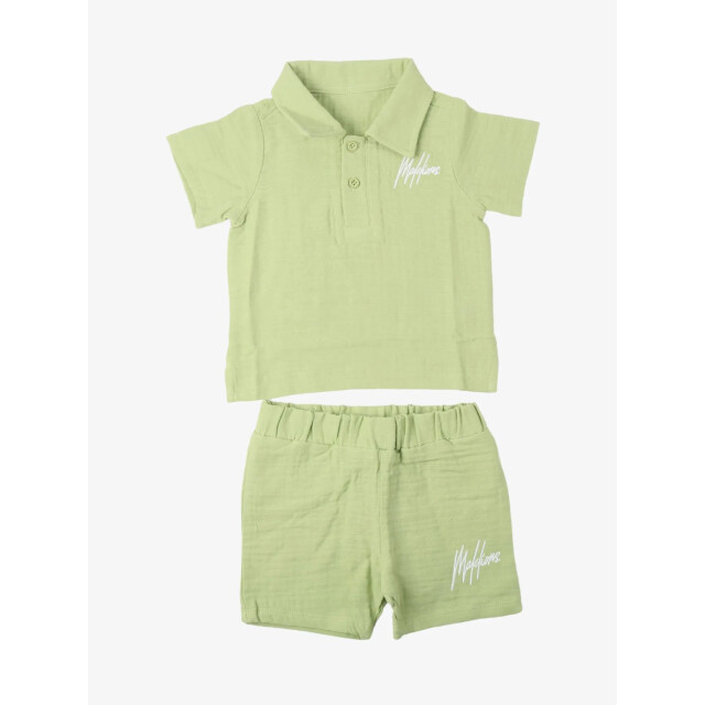 Malelions Jongens set baby mousseline polo crinckle MB1-SS25-03-353 large