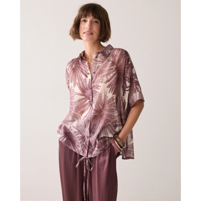Summum 2s3481-12450 334 blouse flowers all over deepfig 2s3481-12450 334 large