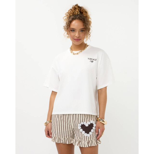 Ydence T-shirt hss2648 café Ydence T-shirt HSS2648 Ydence Café large